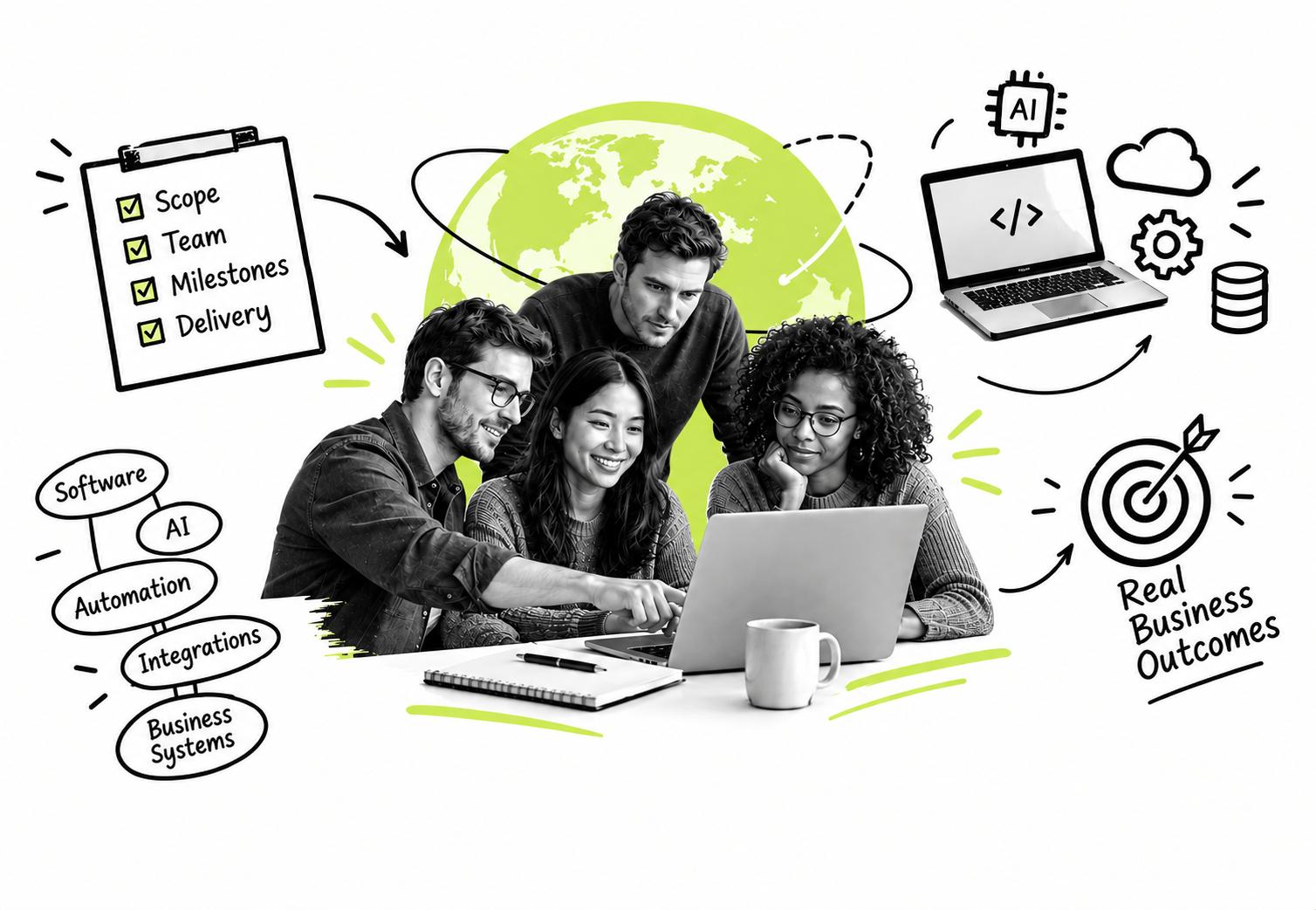 Two ways to work with us.